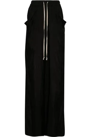 Rick Owens Lido drawstring wide-leg trousers