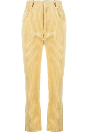 Isabel Marant Tilorsya corduroy straight trousers