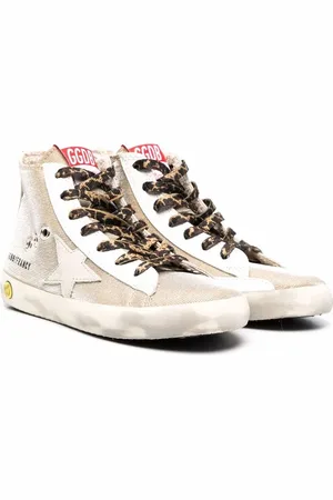 Golden Goose Francy checkered glitter sneakers