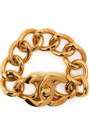 CHANEL 1995 CC Turn-lock chain bracelet