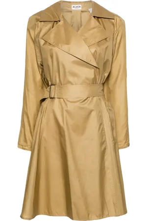 Alaïa Belted double-breasted coat