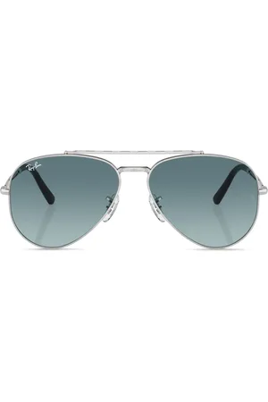 Ray-Ban Aviator logo-print sunglasses