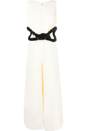 Jil Sander Sequin-embellished A-line gown
