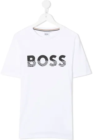HUGO BOSS Logo-print cotton T-shirt