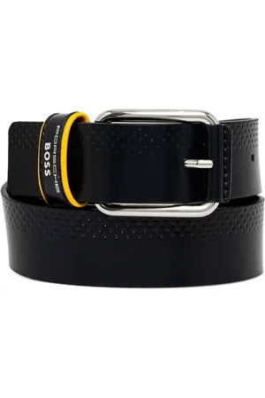 HUGO BOSS Perforated leather belt