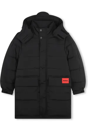 HUGO BOSS Quilted hooded coat