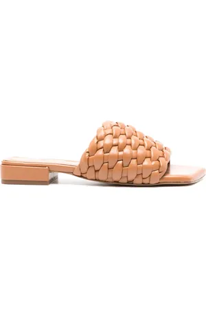 Souliers Martinez Aster interwoven leather sandals