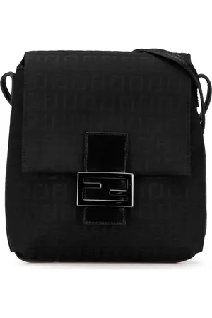 Fendi 2000-2010 Zucchino Canvas crossbody bag