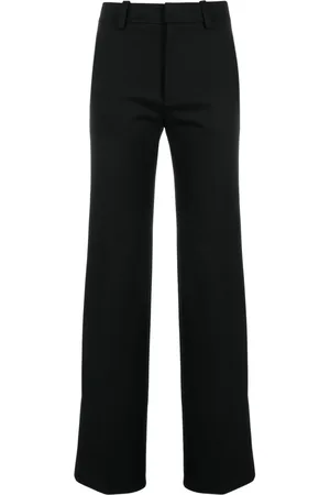 Victoria Beckham High-waist cotton trousers