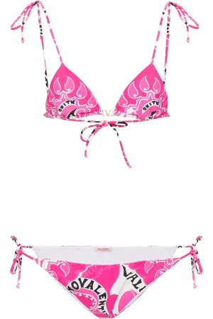 VALENTINO GARAVANI Archive Manifesto bikini set
