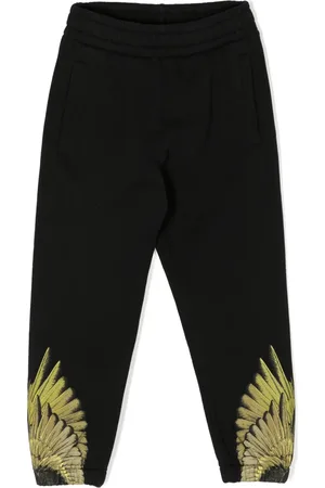 MARCELO BURLON Icon Wings cotton track pants