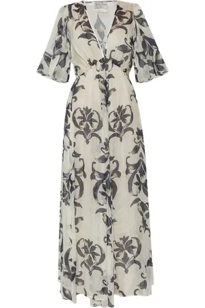 FORTE FORTE Floral-print maxi dress