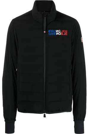 Moncler Crepol logo-embossed down jacket