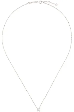 DELFINA DELETTREZ Dots Solitaire diamond necklace