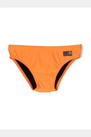 MC2 SAINT BARTH Logo-patch swim trunks