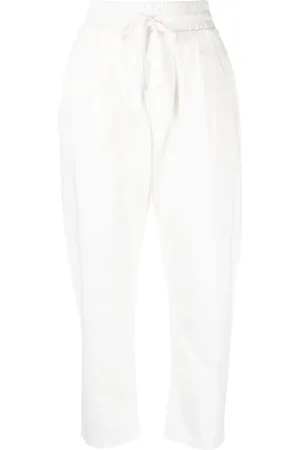 THOM KROM Drawstring cropped trousers