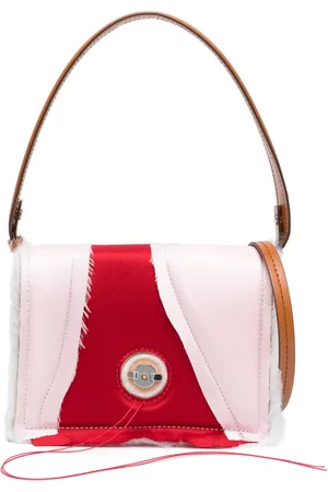 Dentro Mirim leather shoulder bag