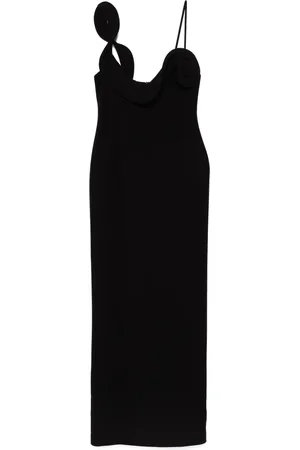 MAGDA BUTRYM Floral-appliqu?? maxi dress