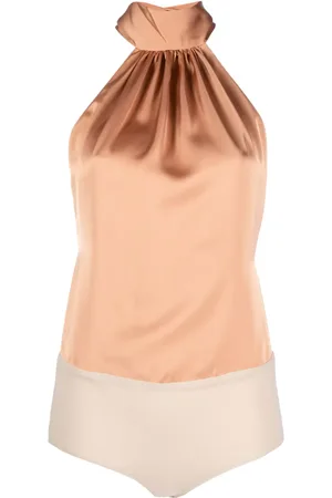Serafini Halterneck sleeveless top