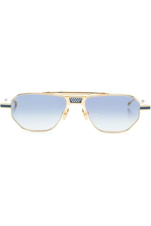 T Henri Eyewear Square-frame tinted sunglasses
