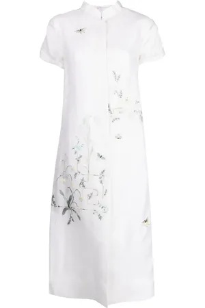 SHIATZY CHEN Renascent Collection floral-print coat