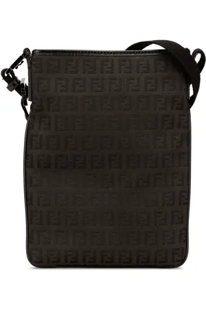 Fendi 2000-2010 Zucchino Canvas crossbody bag