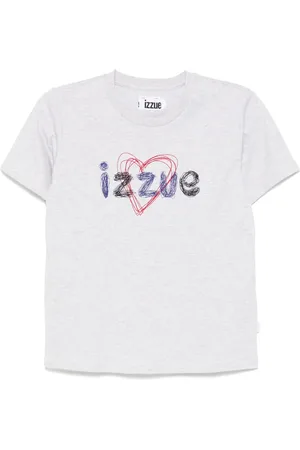 Izzue Logo-embroidered T-shirt