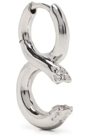 Maria Black Tula layered hoop earring