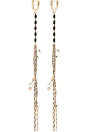 Isabel Marant Drop brass earrings