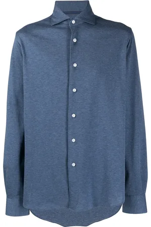 Orian Spread collar piqu?? shirt