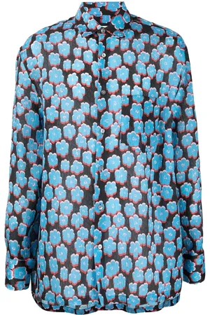 Lanvin Floral-print cotton shirt
