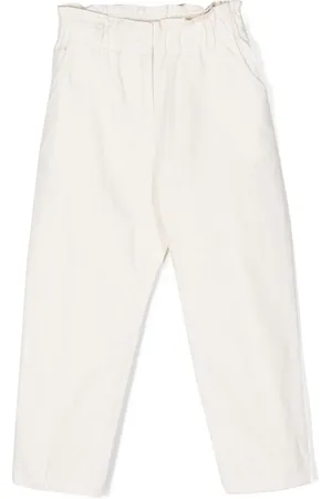 BONPOINT Paperbag-waist cotton trousers