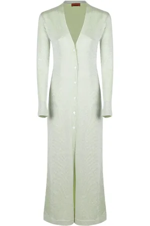 Missoni V-neck midi dress