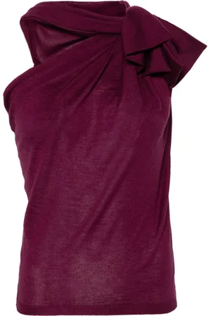 Giambattista Valli Ruched-detail sleeveless top