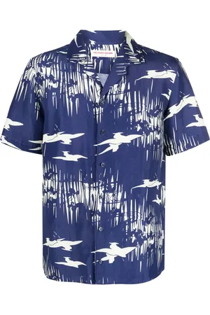 Orlebar Brown Hibbert graphic-print shirt