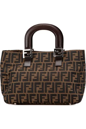 Fendi 2000-2010 Small Zucca Canvas Twins tote bag