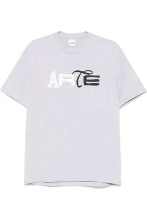 ARTE Duo-print-logo T-shirt