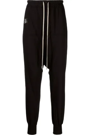 Rick Owens Drop-crotch track trousers