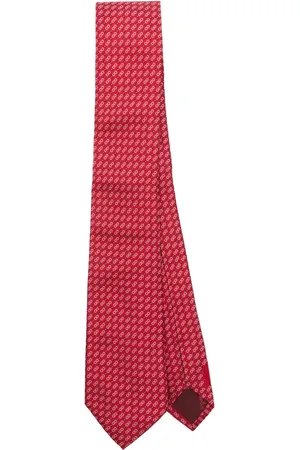 Salvatore Ferragamo Gancini-jacquard tie