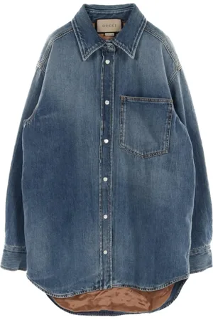 Gucci 2010s denim shirt jacket