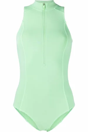 Y-3 Zip-detail swimsuit