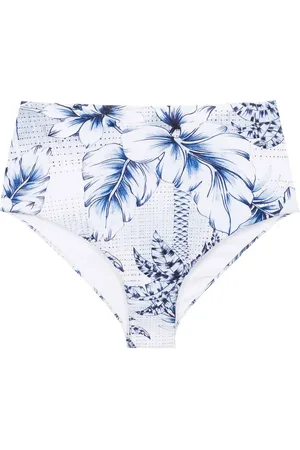 Lygia & Nanny Palm-tree print bikini bottoms