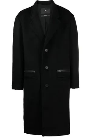 Y-3 X Adidas tailored single-breasted coat