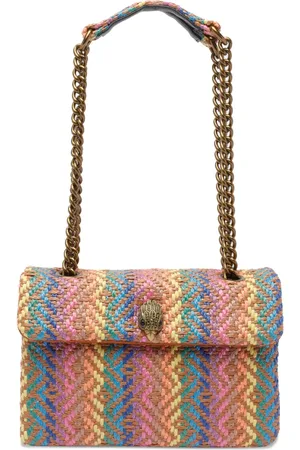 Kurt Geiger Kensington woven chevron shoulder bag