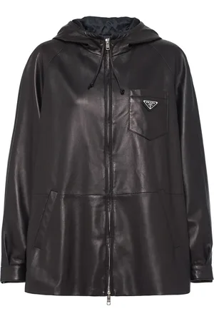 Prada Oversized hooded jacket