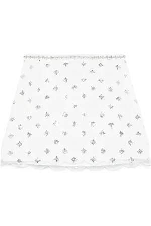 VIVETTA Sequin-embellished mini skirt