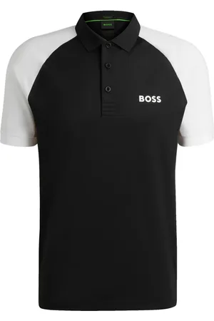 HUGO BOSS Two-tone polo shirt