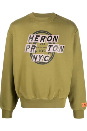 Heron Preston Graphic-print cotton sweatshirt