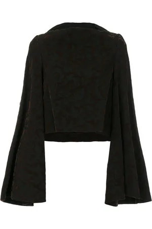 Comme des Garçons 1990 flocked wide-sleeve jumper