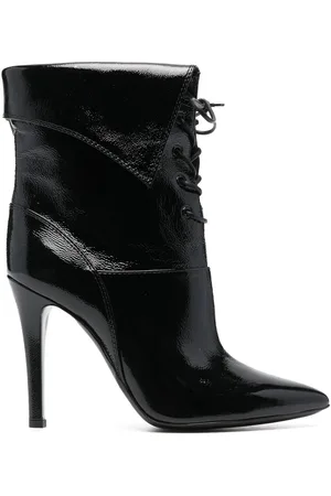 Serafini Pointed-toe 110mm lace boots